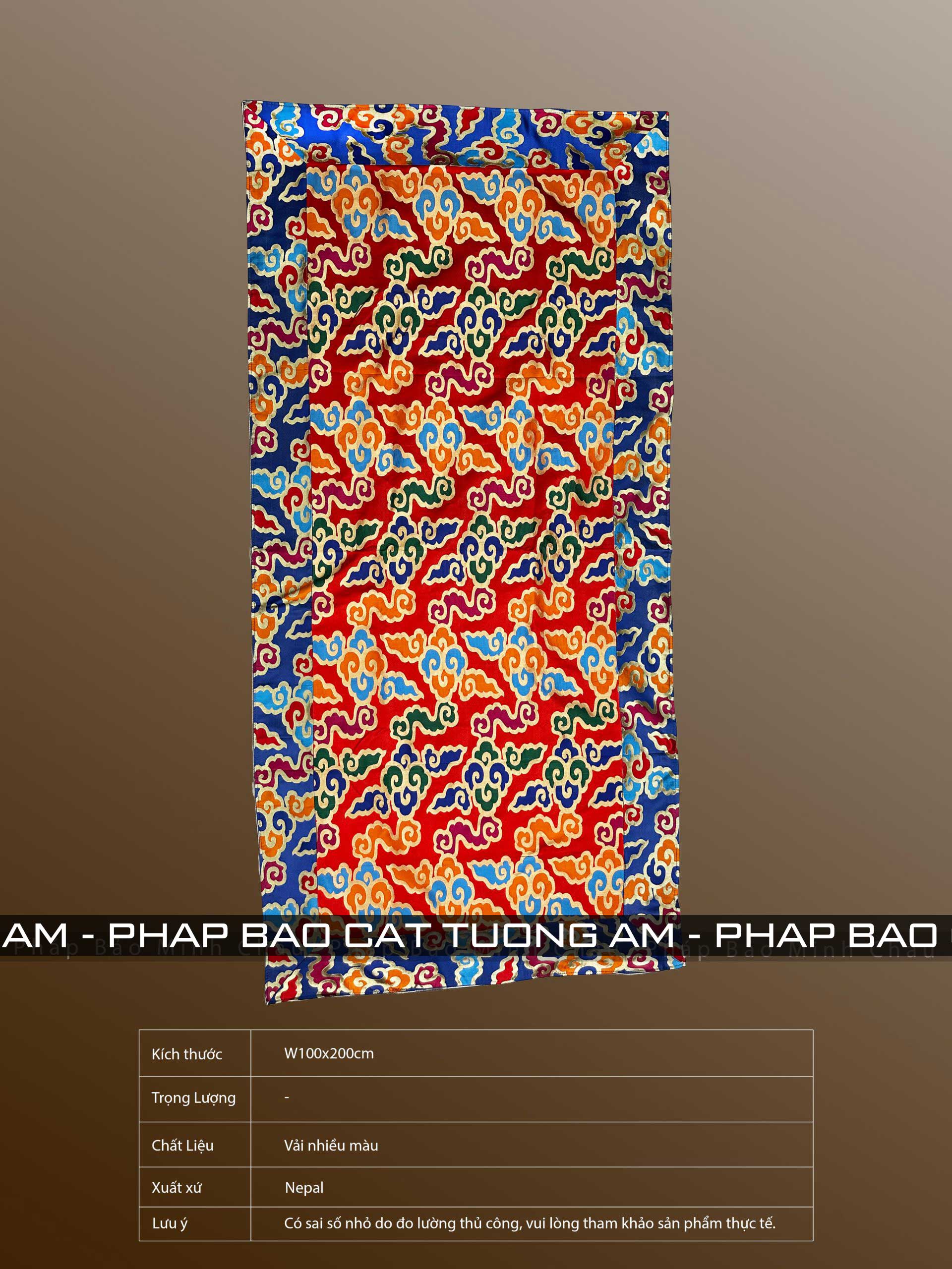 Khăn trải bàn vải Nepal (MC00250, MC00235, MC03776)